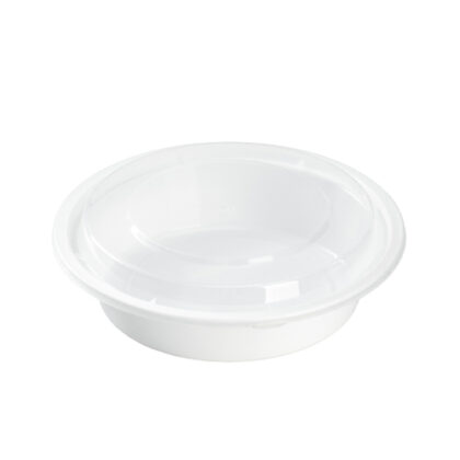 Round White Container PP