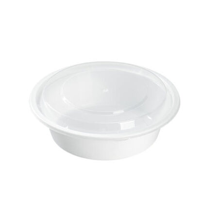 Round White Container PP