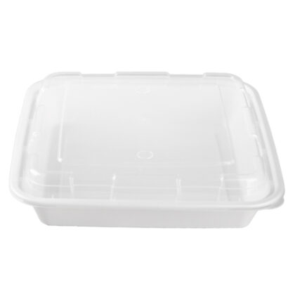 White Vented Lid 40oz