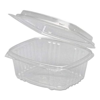 12oz Genpak Deli Transparent PET Clamshell White