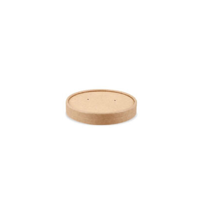 96mm Kraft Paper Soup Cup Lid