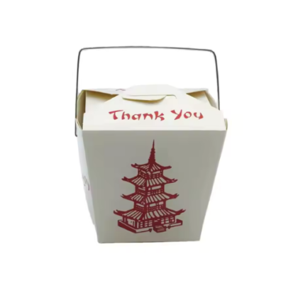 Square Paper Box Wire Handle