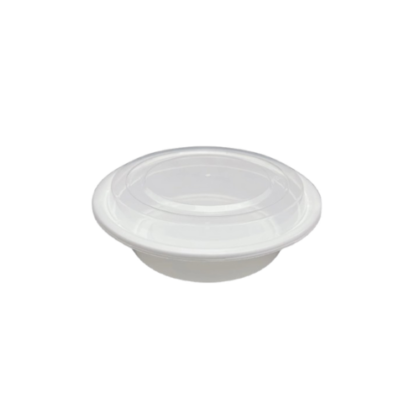Round White Container PP