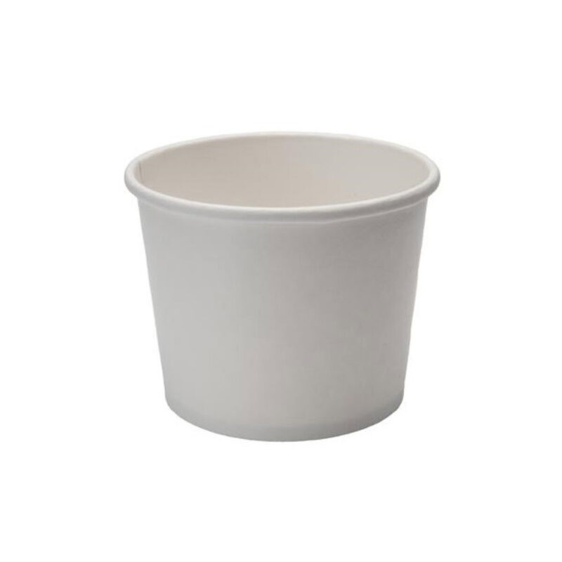 10z Paper Soup Cup White